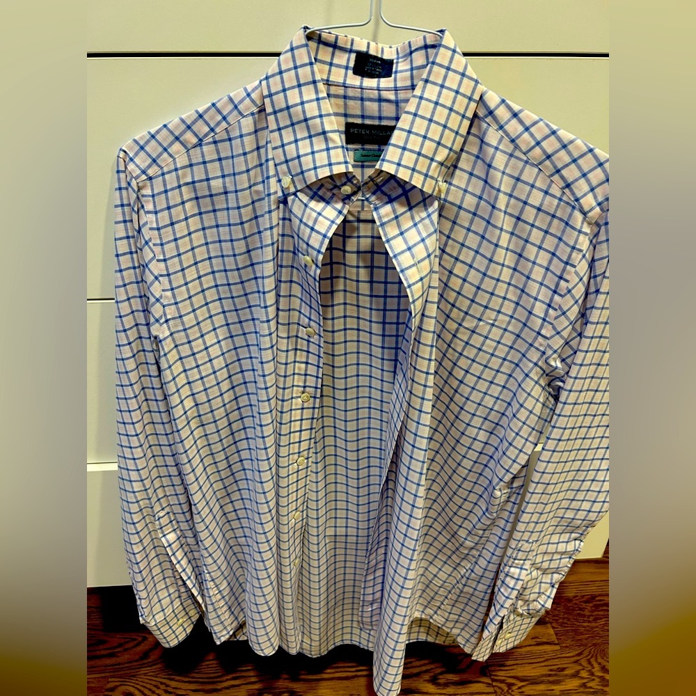 Peter Millar medium dress or casual shirt.